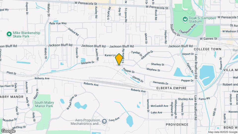 934 S Lipona Rd Map and Location Details