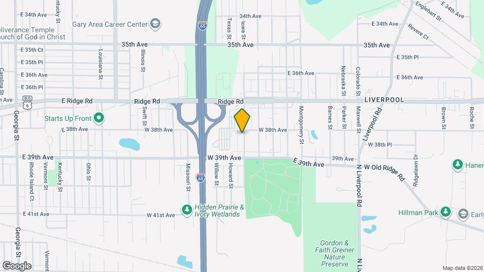 3820 Colbourne St Map and Location Details