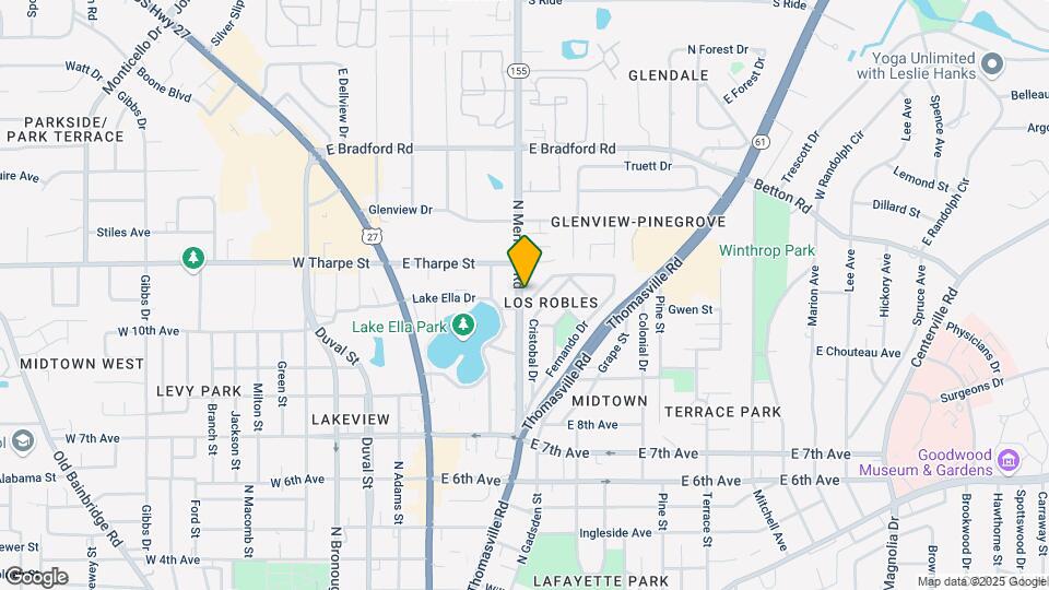 1711 N Meridian Rd Map and Location Details