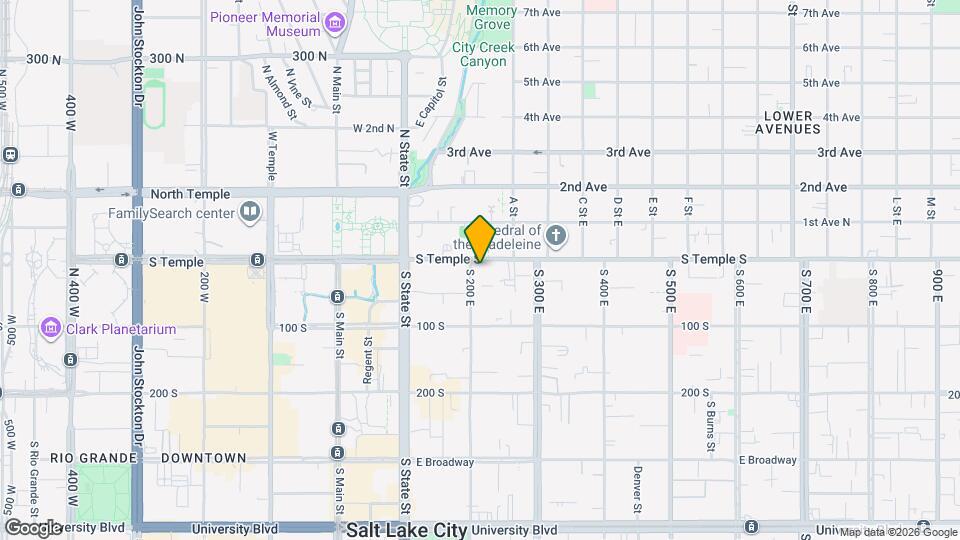 Brigham Apartments Map and Location Details