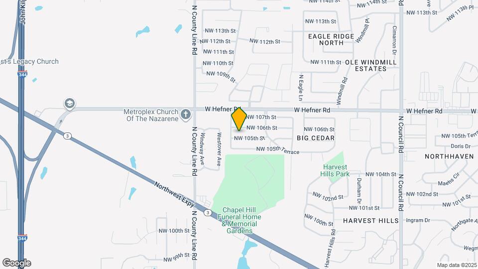 8709 NW 105th St Map and Location Details