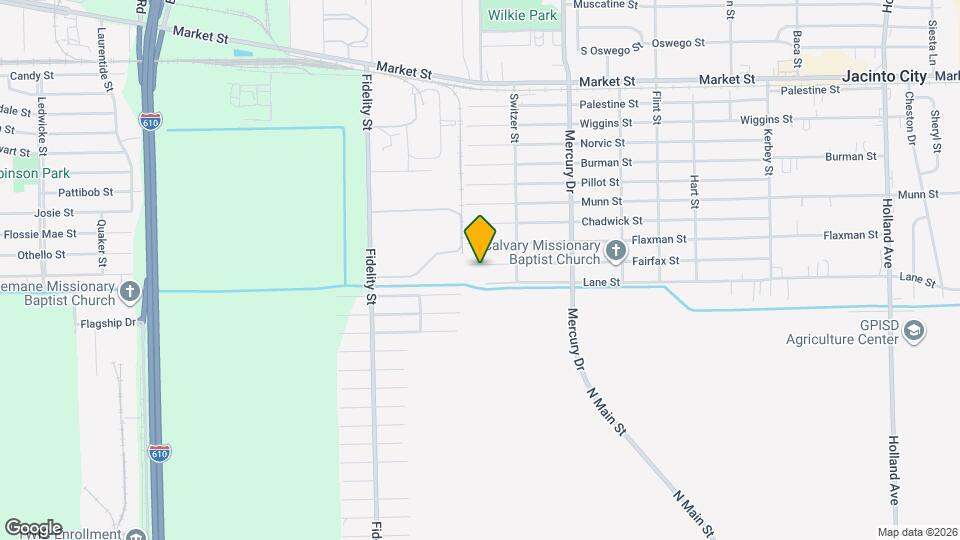 10114 Fairfax St Map and Location Details