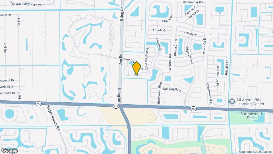 5721 Wingham Way Map and Location Details