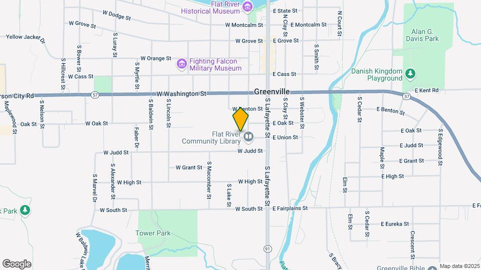 210 W Union St Map and Location Details