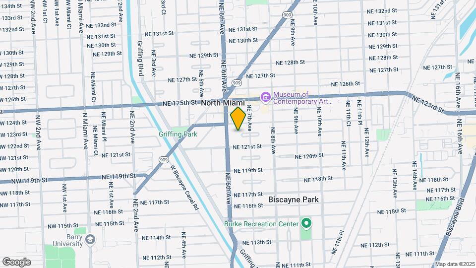 620 NE 122nd St Map and Location Details