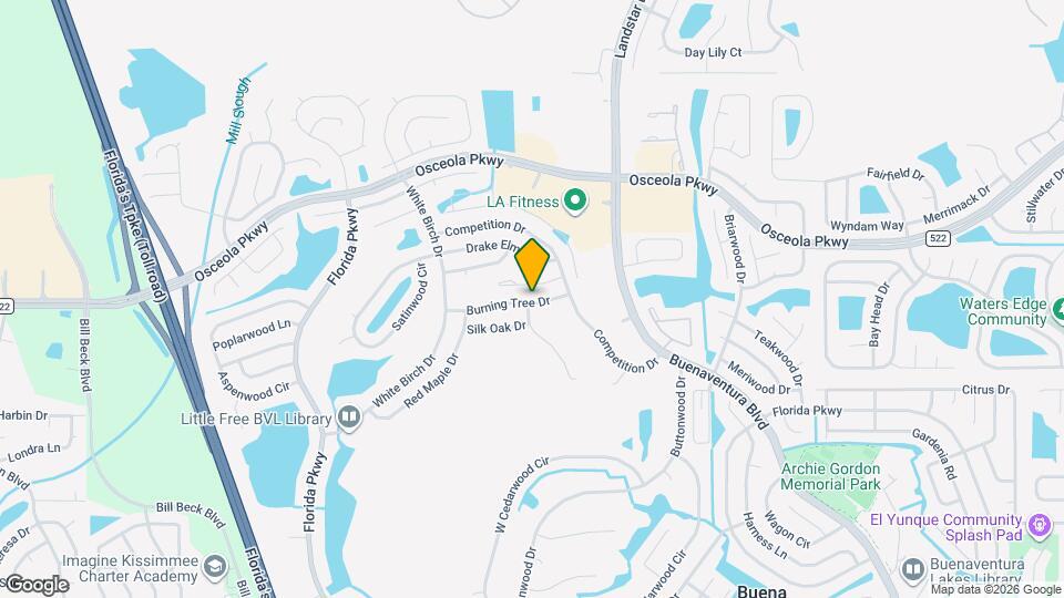 227 Burning Tree Dr Map and Location Details