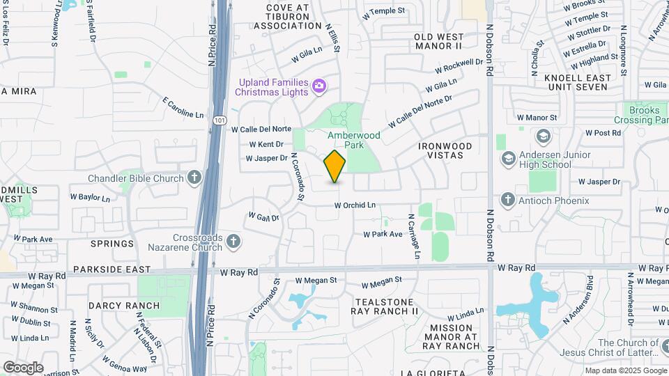 1272 N Woodburne Dr Map and Location Details