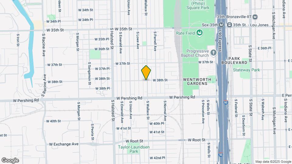 3800 S Wallace Ave Mapa y Detalles de la Ubicación
