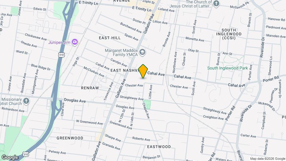 2425 Chapel Avenue, Unit B Mapa y Detalles de la Ubicación