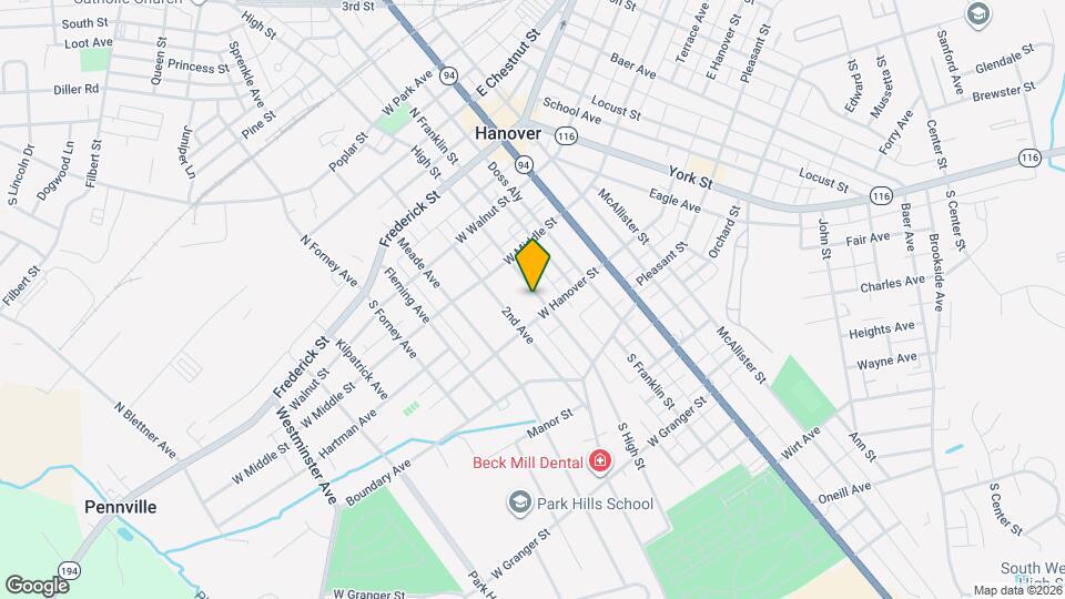 233-235 Centennial Ave Map and Location Details