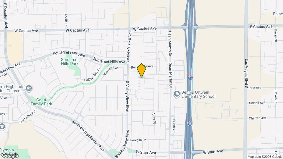 10828 Avenzano St Map and Location Details