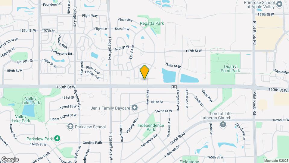 15964 Finch Ln Map and Location Details