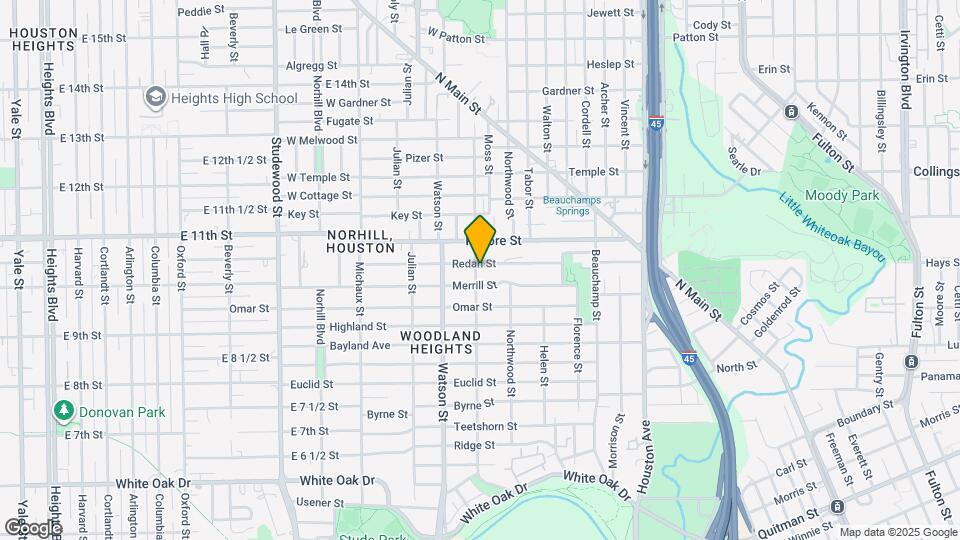 3516 Reagan St Map and Location Details