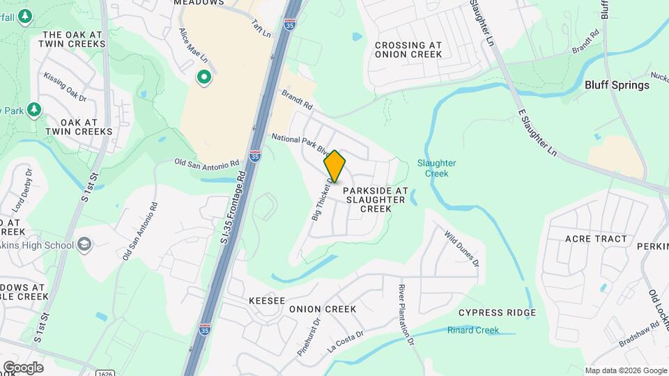 10308 Anahuac Trail Map and Location Details