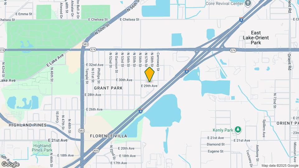 5612 E 29th Ave Map and Location Details