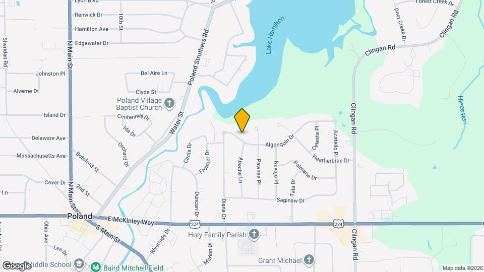 2674 Algonquin Dr Map and Location Details