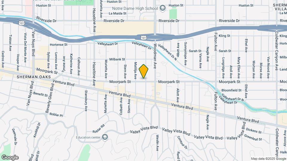 4403 Mammoth Ave Mapa y Detalles de la Ubicación