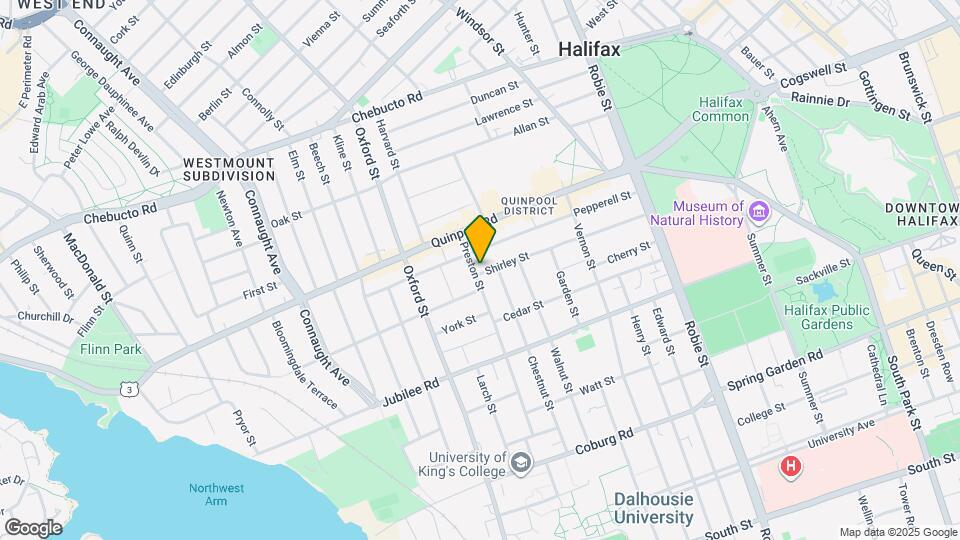 1931 Preston St Map and Location Details