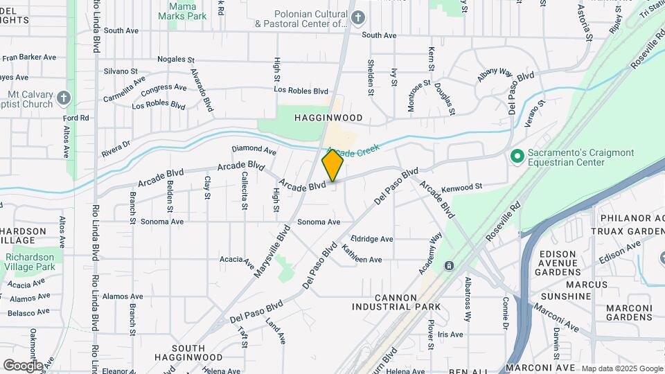 1550 Arcade Blvd Map and Location Details