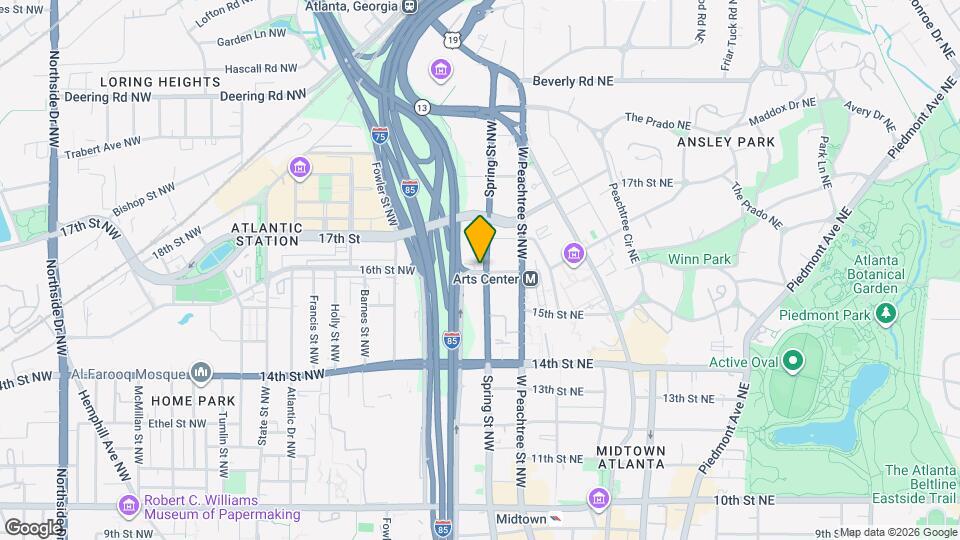 61 16th St NE Map and Location Details