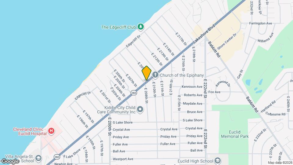 20460 Lakeshore Blvd Mapa y Detalles de la Ubicación