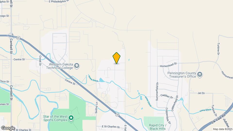 710 Glenside St Map and Location Details