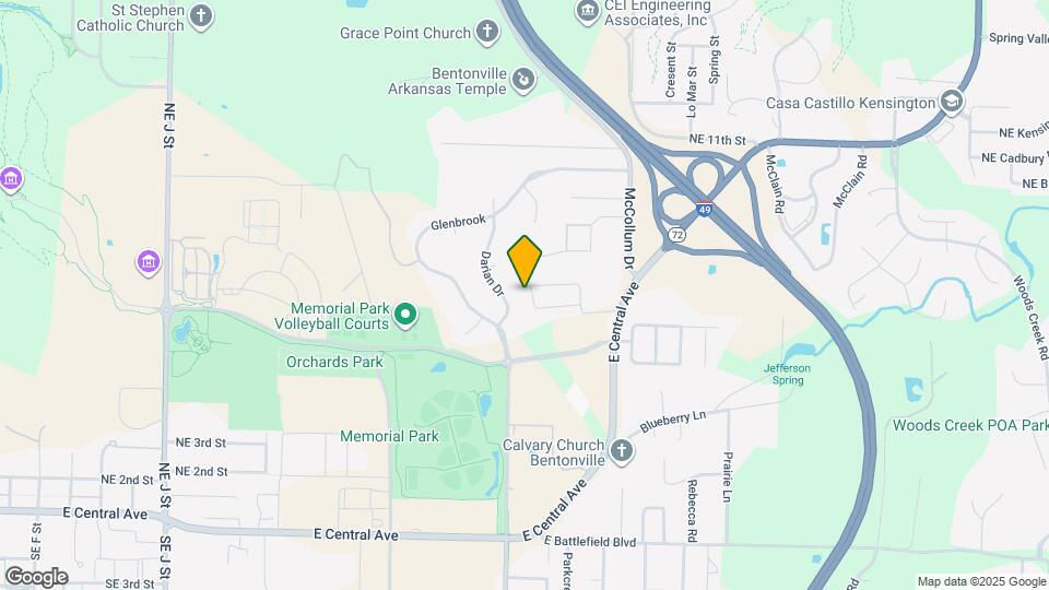 2501 Purdue Cir Map and Location Details