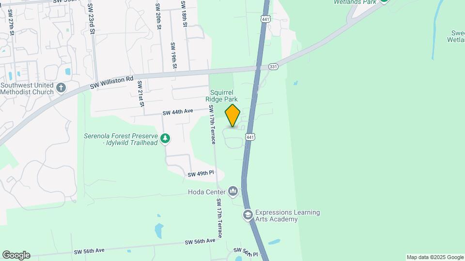 Cottage Grove at Gainesville Mapa y Detalles de la Ubicación