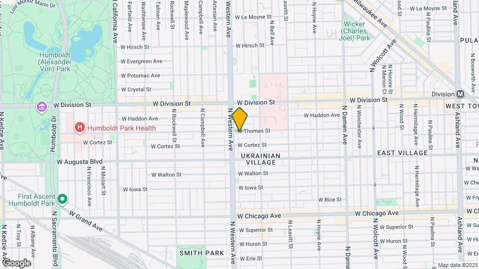 2345 W Thomas St Map and Location Details