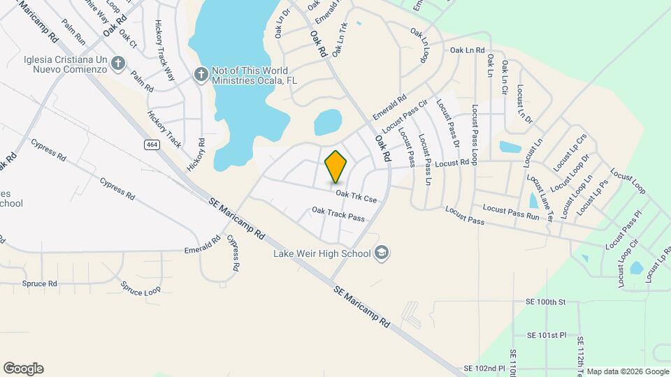 301 Oak Track Loop Map and Location Details