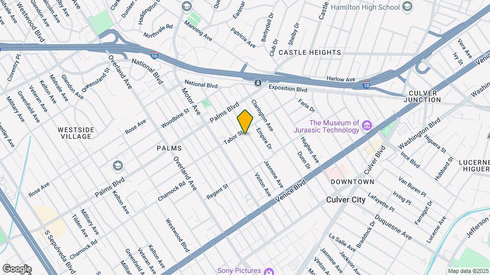 3615 Jasmine Ave Map and Location Details