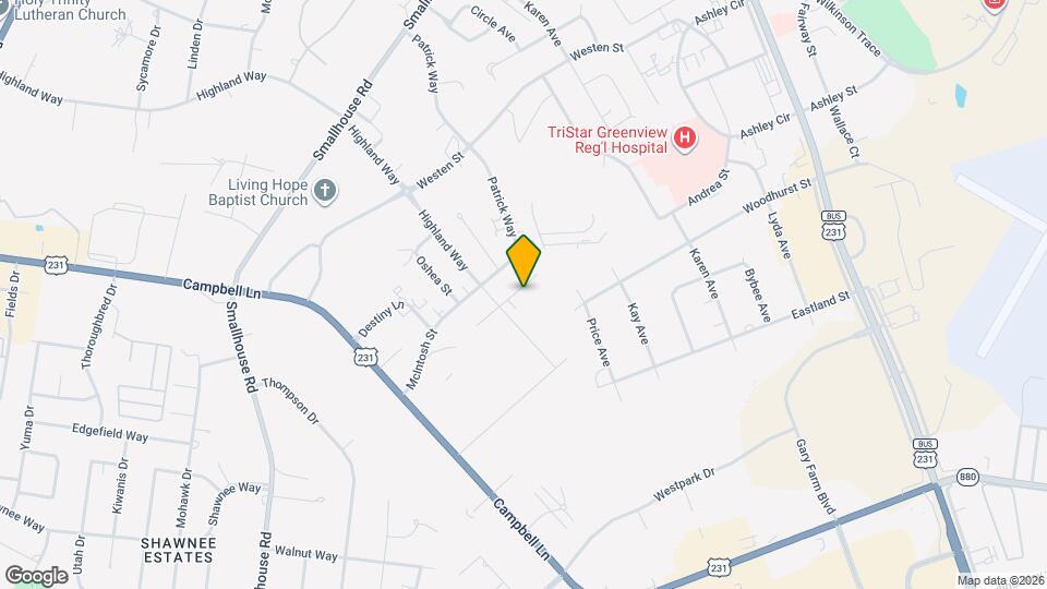 1622 Flanigan Ct Map and Location Details