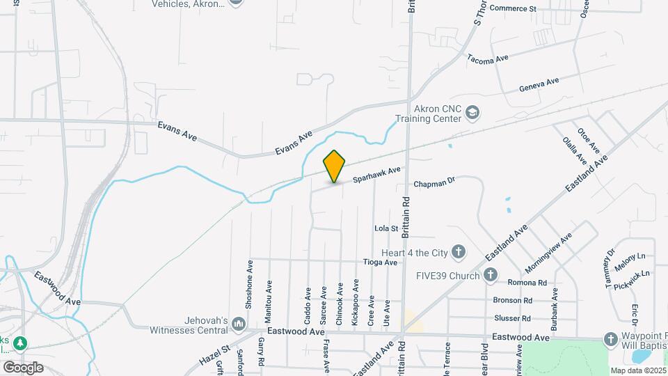 1244 Sparhawk Ave, Unit 1244 Sparhawk Ave Map and Location Details