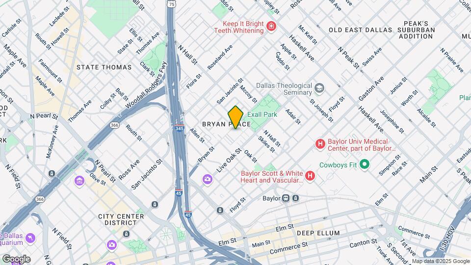 3030 Bryan St Mapa y Detalles de la Ubicación