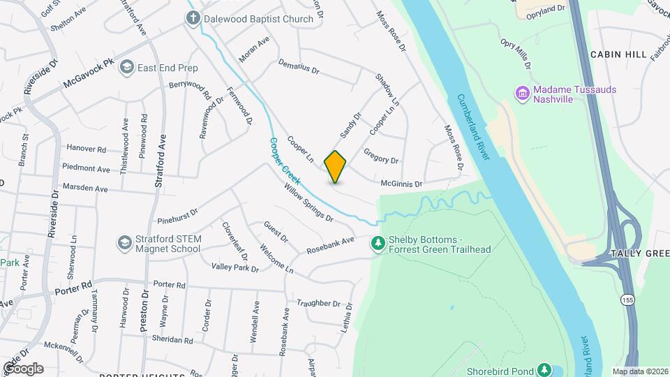 2327 Cooper Terrace Map and Location Details