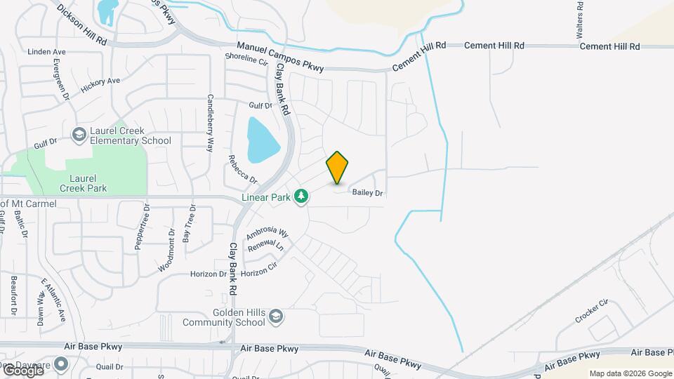 1520 Bailey Dr Map and Location Details