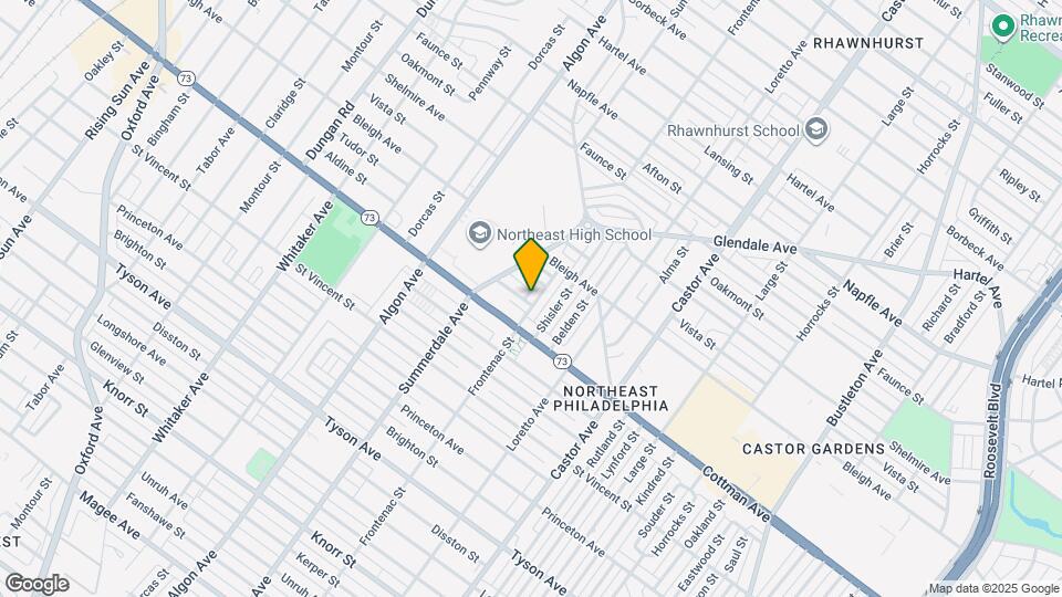 7318 Frontenac St Mapa y Detalles de la Ubicación