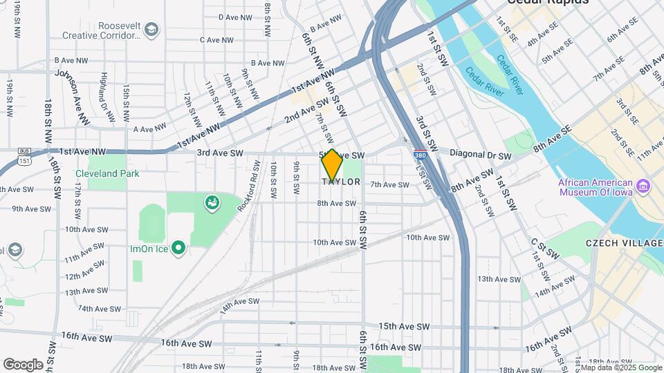 713 7th Ave SW Map and Location Details