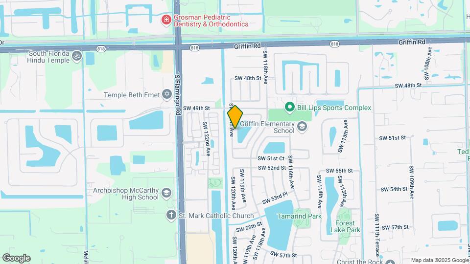 5020 SW 120th Ave Map and Location Details