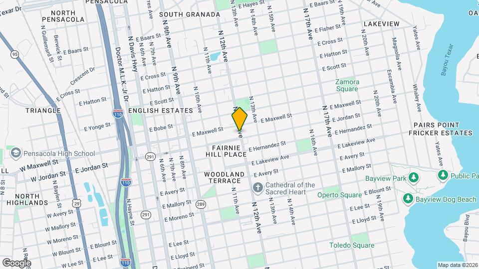 2115 N 12th Ave Map and Location Details