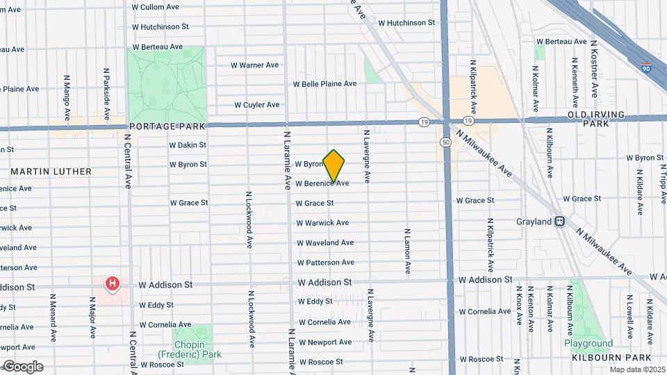 5053 W Berenice Ave Map and Location Details