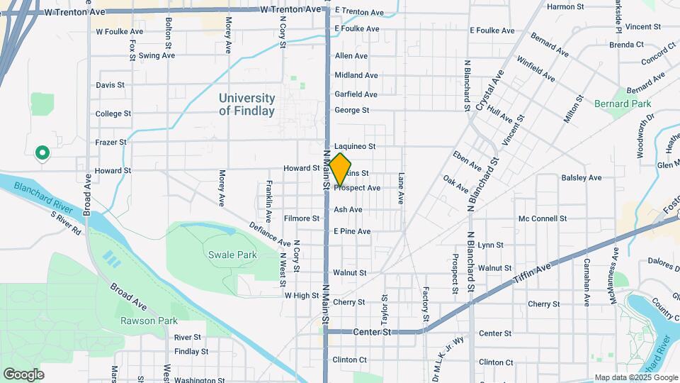 115 Prospect Ave Map and Location Details