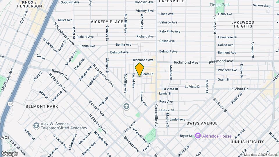 1919 Summit Ave Map and Location Details