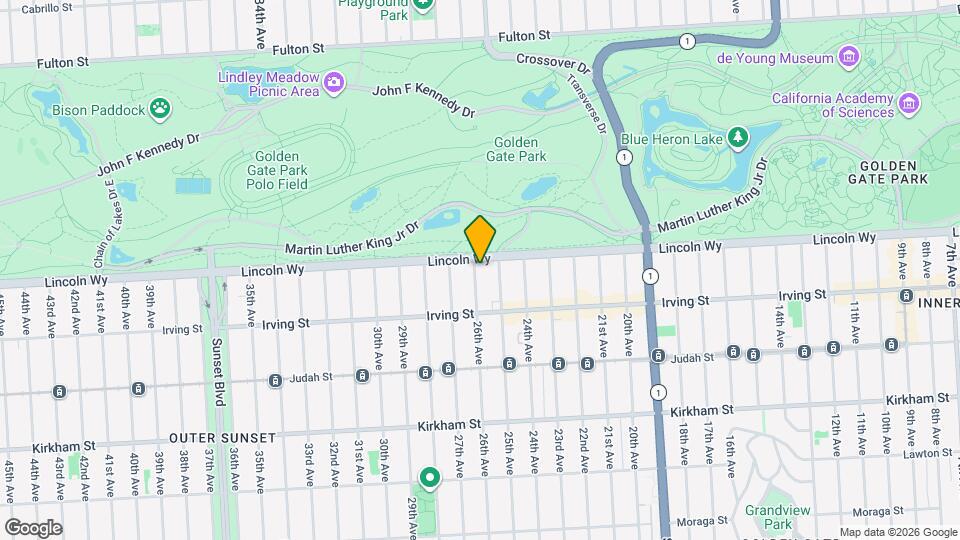 1218 26th Ave Map and Location Details