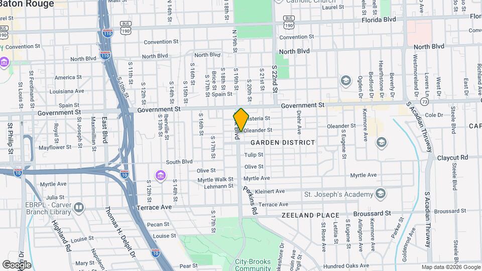 709 Park Blvd Map and Location Details