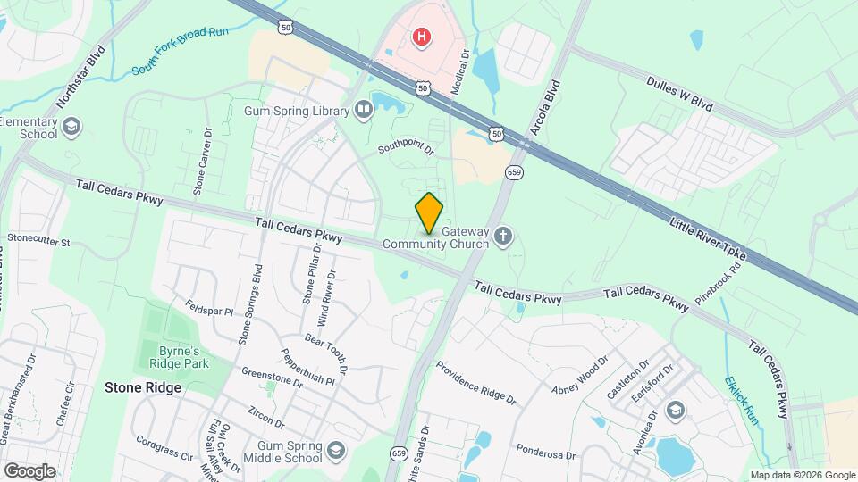 42236 Terrazzo Terrace Map and Location Details