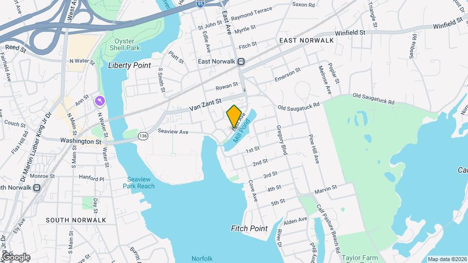 285 East Ave Map and Location Details