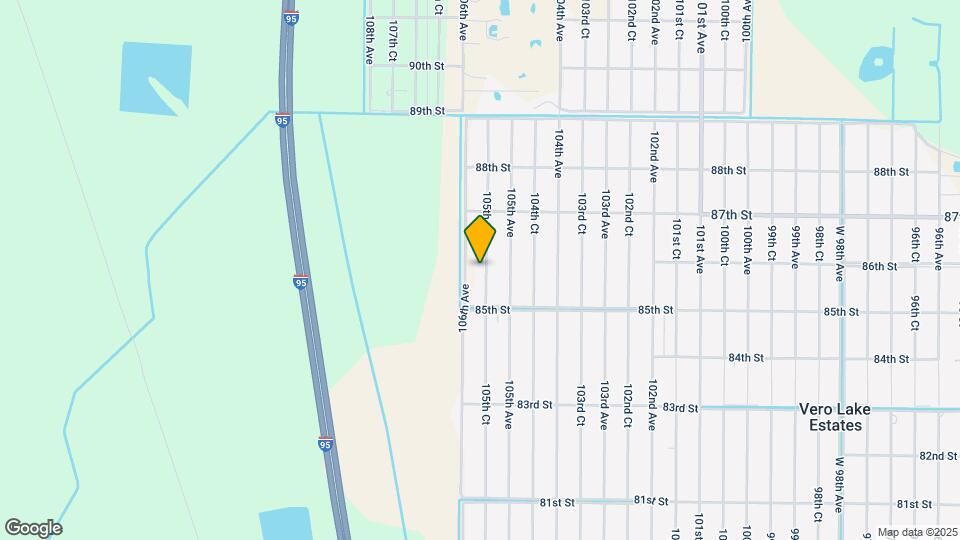8575 105th Ct Map and Location Details