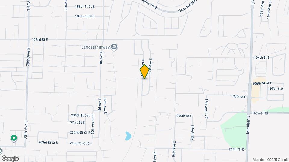 19627 90 Ave Ct E Map and Location Details