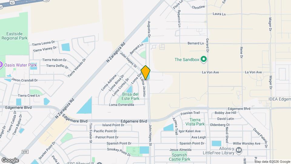 3756 Loma Jacinto Map and Location Details